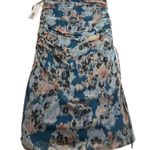 Amuse Society Cape Frio Floral Print Skirt w/ Ruched Side Slits Size Small NEW Photo 1
