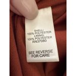 Versona Womens Paisley Print Tiered Ruffle Neck Tie Mini Dress Small Orange Photo 6