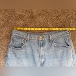 MOTHER Denim SNACKS! The Fun Dip Puddle Jean in Lost of Nibbles Size 28 Waist Blue Photo 13