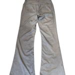NWT The Gap SZ.26 High Rise Vegan Suede Retro ’70s Flare Jeans Pants Grey Gray Photo 2