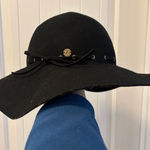 Karen Kane  Nordstrom Wool Wide Brim Floppy Hat Boho Photo 0