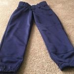 Women's Worth Crop Softball Baseball Pants Size XS Navy Blue Photo 0