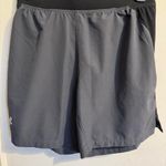 Under Armour  Womens HeatGear Running Shorts Gray Black Size S M Photo 2