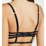 Bluebella Black Sheer Leaf Nikita Appliqué Strappy Bra – Size 34B Photo 1