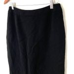 Doncaster VTG High Waist Wool Pencil Skirt Front Slit Tailored Careerwear Sz 8 Photo 8