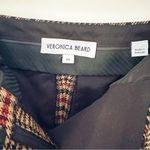 Veronica Beard  Brixton Plaid Pant Red Multi Plaid Photo 7