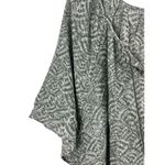 Evans 26/28 Short Sleeve Green Fanned Leaf Peasant Top NWT Photo 2