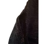 Madewell  Women's M Navy Blue Marled Knit Sweatshirt Dress Knee Length Photo 3