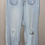 Ban Jara Trendy Light Blue Wide Leg Jeans Photo 0