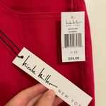 Nicole Miller NEW soho high rise ankle skinny raspberry stretch jeans size 12 Photo 2