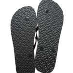 Tory Burch Thin Flip Flop Sandals Animal Leopard PVC/EVA Gold Logo Sz 7 NWOT Photo 6