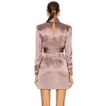CINQ A SEPT • NANCY DRESS • METALLIC Purple Size 8 Photo 4