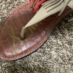 Sam Edelman  Pom Pom tassel Sandals woman size 8 double ankle strap boho cute! Photo 8