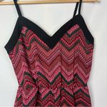Missguided  Pink Chevron Sleeveless Romper 6 Photo 2