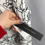 Cynthia Steffe  Black and White Floral Midi Dress Photo 4