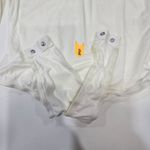 superdown Edith High Neck Bodysuit in White Photo 5