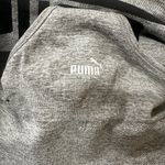 Puma Gray V-Neck Sports Bra with Racerback Photo 2