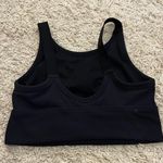 Aerie Offline By  Black Ribbed Sport Bra Medium Photo 1
