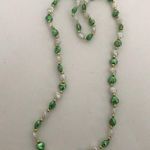 St Patrick's Day Beaded Necklace Hearts Parade Green Photo 9