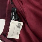 Soiéblu Soieblu burgundy bow front Lace Dress  Photo 5