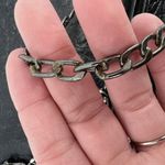 Topshop Etui London Embossed leather Black Crossbody Clutch Photo 4