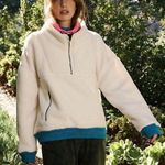 Free People Movement over the rainbow fleece pullover Photo 0