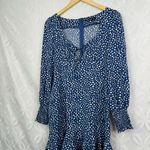 Nasty Gal Nasty‎ Gal Collection Too Spot to Handle Tie Mini Dress Size 6 Photo 4