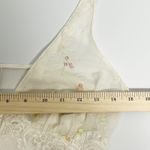 California Dynasty Fairycore Coquette Vintage Bridal Sequin Lace Slip Dress M Size M Photo 6