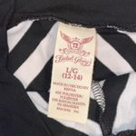 Faded Glory  black and white striped skirt Photo 1