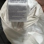 NYDJ  White Linen Viscose Wide-Leg Crop Capri Pants Photo 9