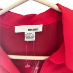 Sans Souci  Vibrant Red Blouse Photo 1