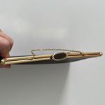 Etra vintage brown leather crocodile pattern pocketbook/ clutch. Photo 2