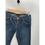 Oakley Dark Wash Blue Cotton Blend Bootcut Denim Jeans Women's Size 6 Photo 3