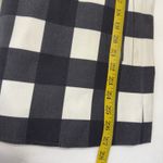 Banana Republic Women’s Plaid Black/White Double-Breasted Pea Coat Size S Photo 12