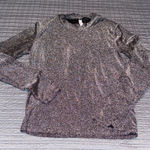 Wishlist  glittery black long sleeve Photo 0