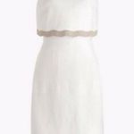 J.Crew Sheath Linen Dress NWT Photo 3