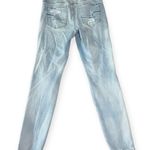 American Eagle Outfitters LightWash Super Hi-Rise Jegging Crop Distressed Photo 7
