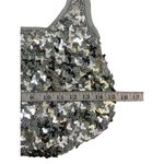 Disney Women's Silver Mickey Sequin Purse Photo 2