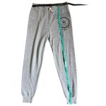 Wildfox Austin Texas Graphic Heather Grey High Rise Sweatpants Joggers Large Photo 3