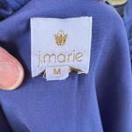 J. Marie Women's The Wrin Top Royal Blue High Neck Size M Size M Photo 8