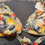 Kona Sol Women's Soft Ruffle Bralette Bikini Top - ™ Sage Green Photo 8