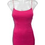 ZARA NEW  Pink Knit Sleeveless Cami Camisole Mini Bodycon Sweater Tank Dress Sz M Photo 0