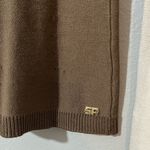 SONIA RYKIEL Paris Taupe Brown Striped Sweater Size 38 Photo 5