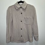 Vince oversized soft shirt tan jacket shacket size XS Photo 3