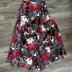 Hutch Anthro Printed Wrap Maxi in Floral High Low A-line Skirt XS Photo 4