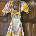 Sabo Skirt NWT  Poppi Maxi Cutout Dress Size 6 Medium Floral Boho Photo 6