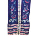 Vintage Bette of Jamaica Floral Purple Pink Blue White Kimono Dress 100% Cotton‎ Size M Photo 4