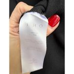 IRO Ruffled Crepe Singles Open V-Back Cropped Jumpsuit Black Women's FR/ 34 US 2 Photo 8