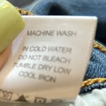 Judy Blue  Relaxed Fit Dark Wash Straight Jeans Distressed Mid Rise Size 29 Photo 9