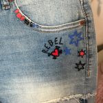 True Craft Denim Jean Shorts Stretchy Womens 3 Grafitti Soft Comfy Cutoffs New Photo 3